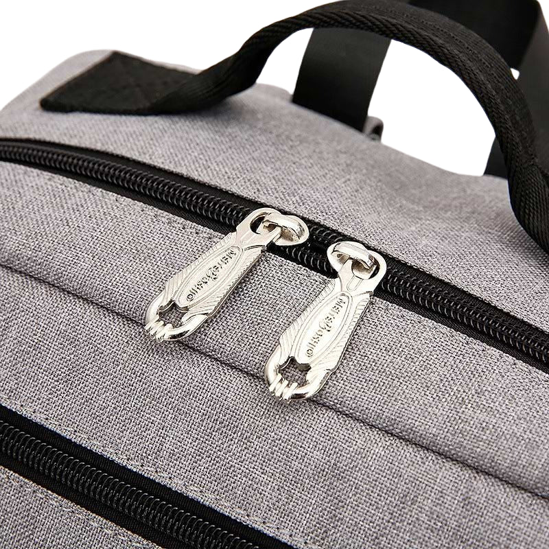 תיק גב Asia™ Retro למחשב 16 אינץ' עם USB