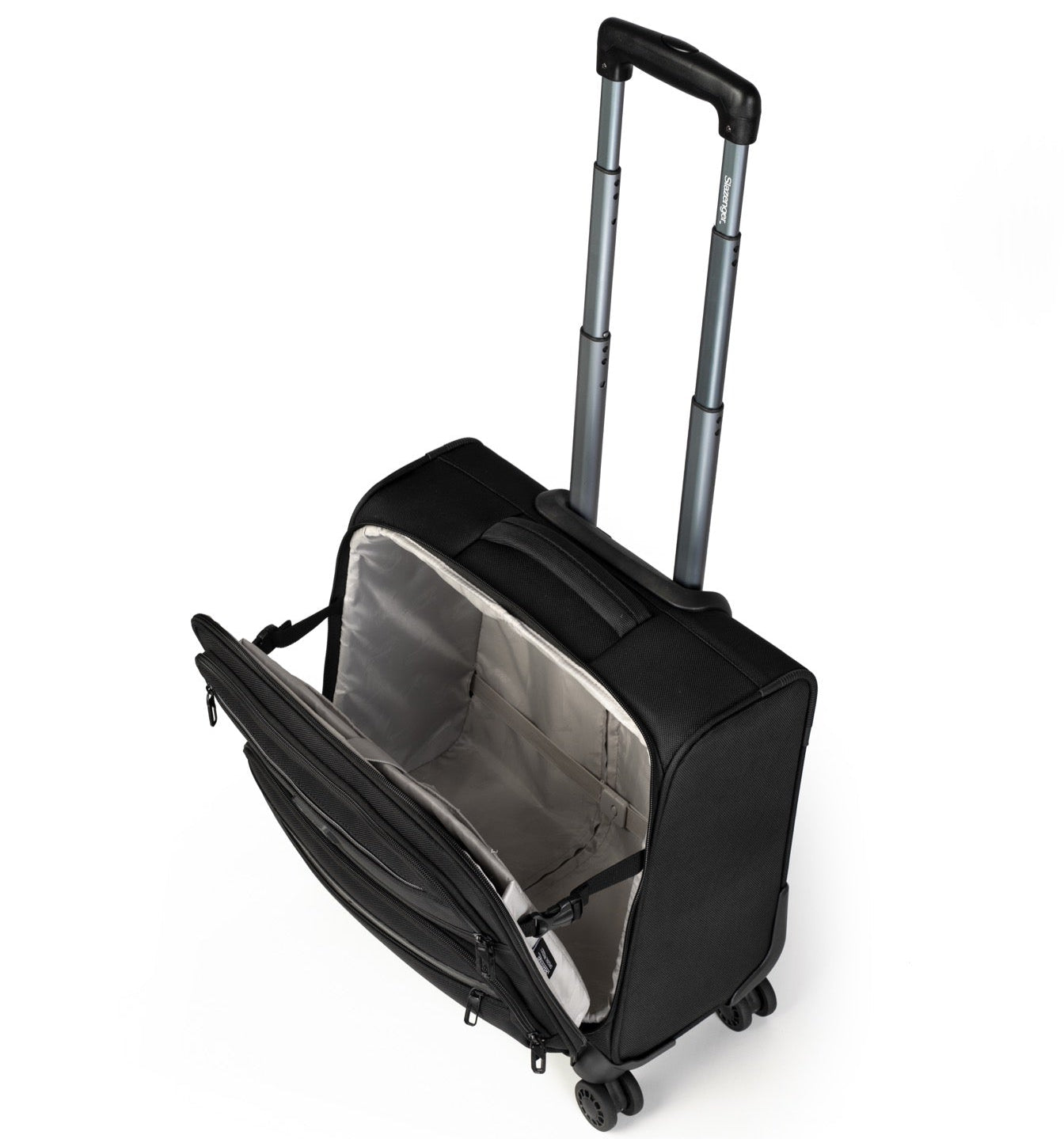 מזוודת טרולי עסקים עם תא לללפטופ LAPTOP CASE מבית המותג SLAZENGER סדרת OXFORD
