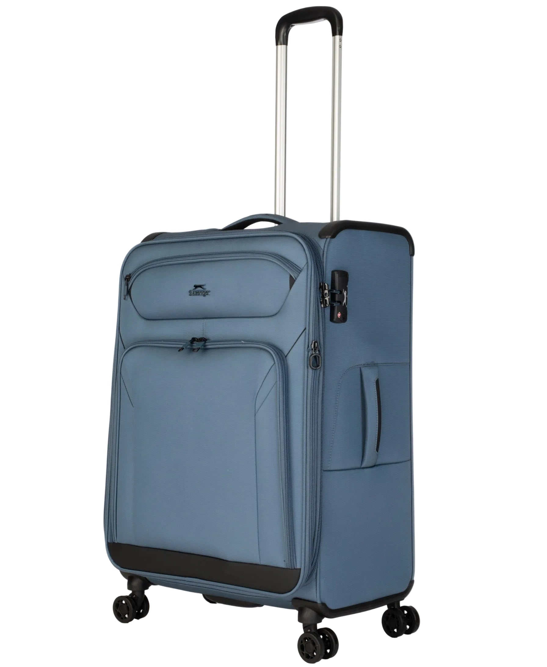 סט מזוודות בד פרמיום בגודל ענק 19"+25"+31" , של המותג SLAZENGER דגם New York II XL