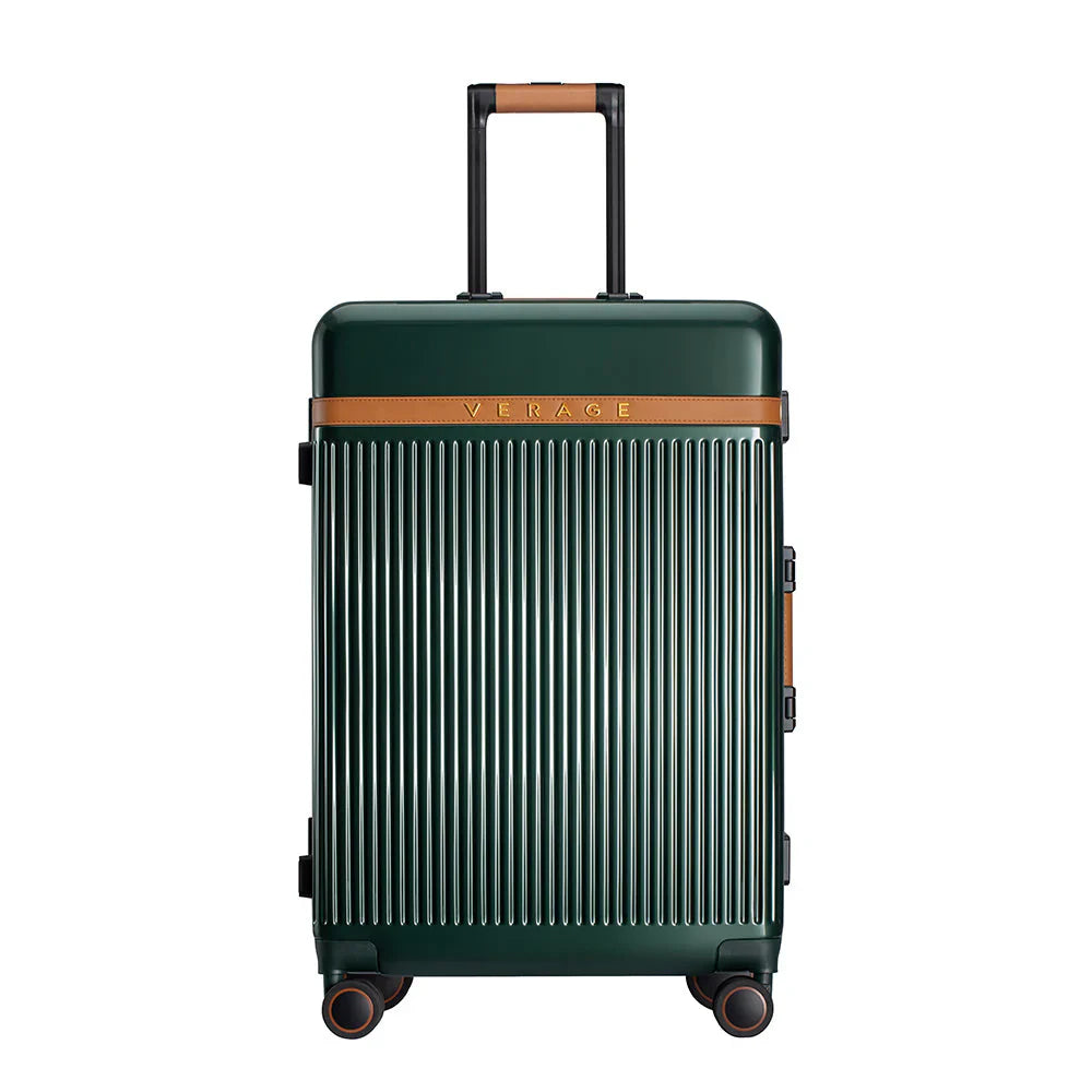 מזוודה בינונית קשיחה ויוקרתית 25" מבית המותג VERAGE דגם WINDSOR המזוודה שמככבת במגזיני אופנה רבים