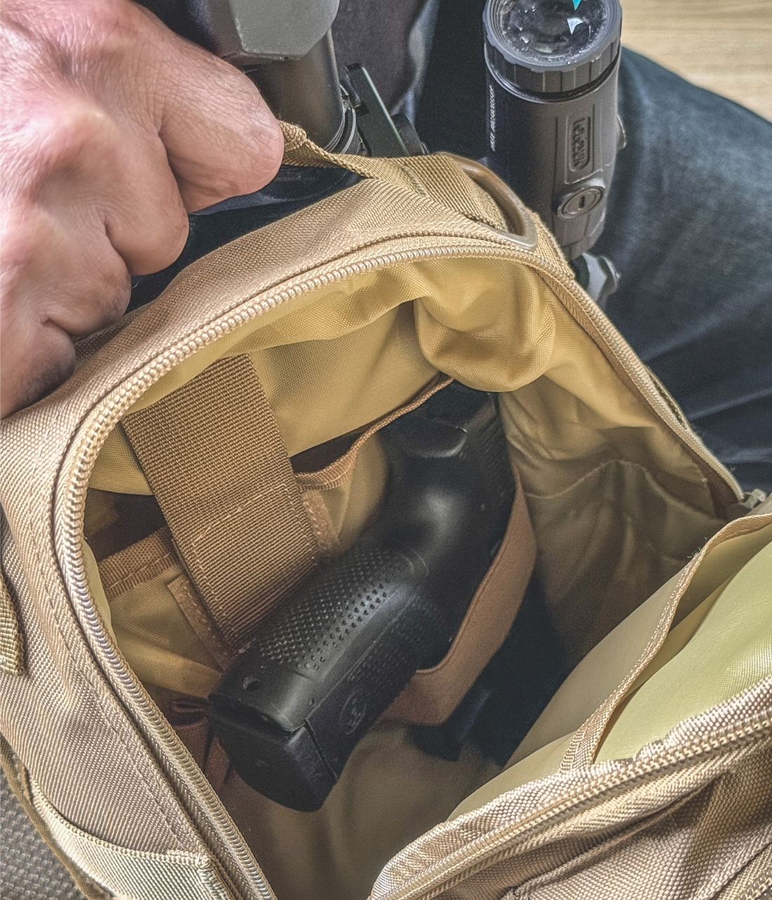תיק טקטי מבית TREKGEAR דגם MULTI SACK COMPACT