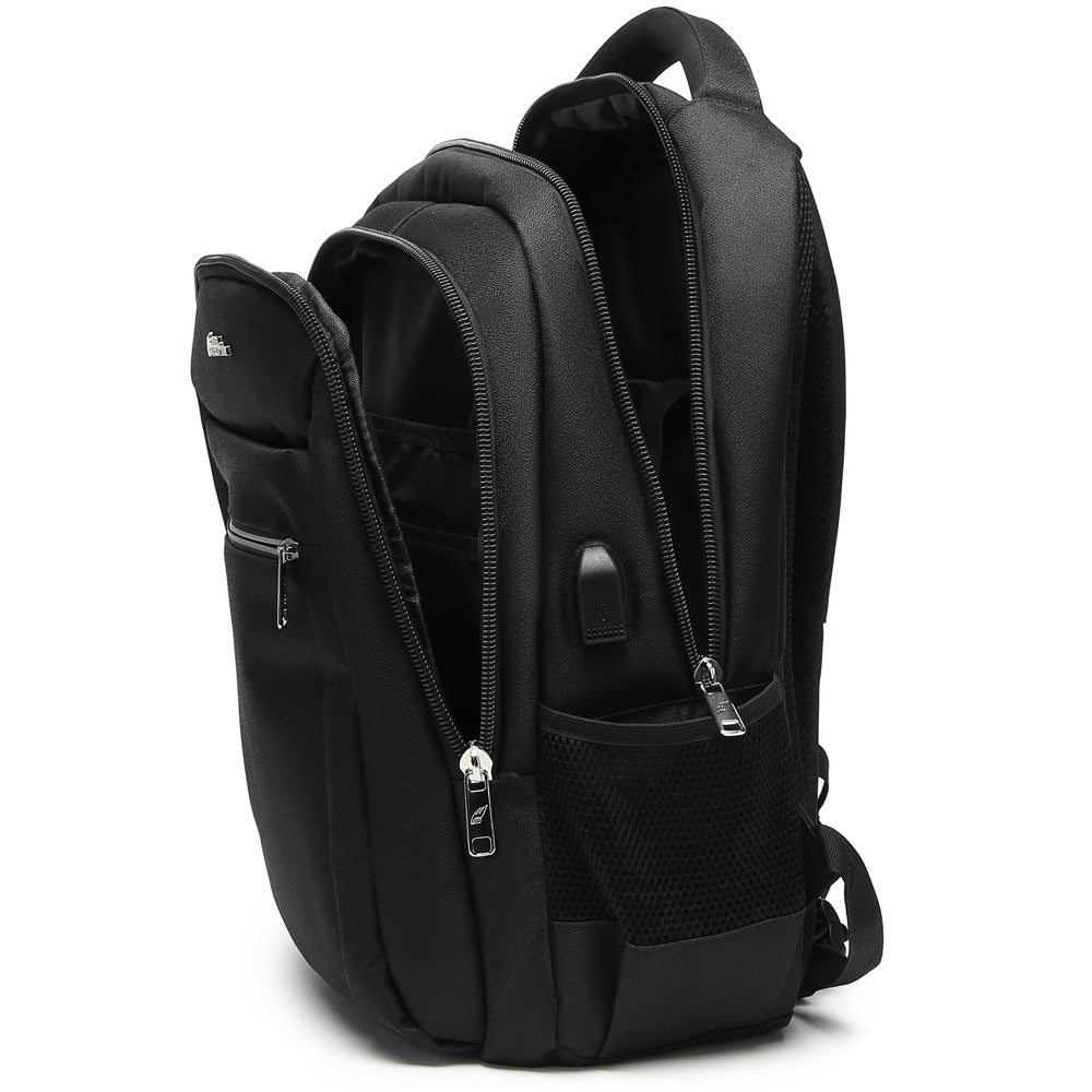 תיק גב Roxy™ למחשב 15.6 אינץ' עמיד במים עם USB