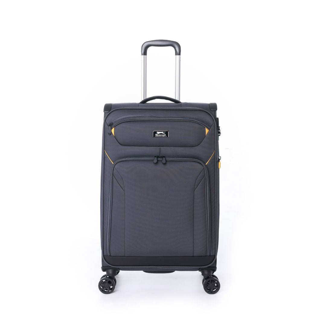 מזוודת בד בינונית קלת משקל ואיכותית 25" מבית SLAZENGER דגם New York II