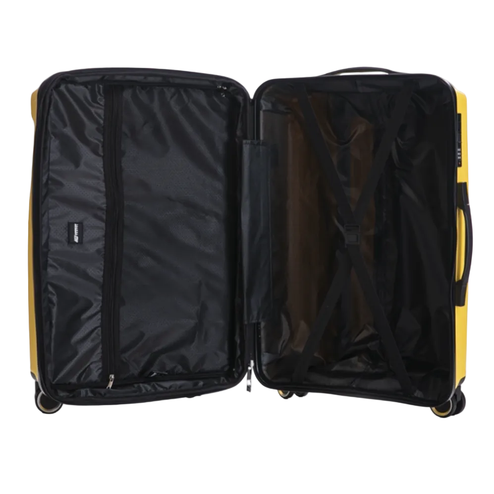 סט 3 מזוודות קשיחות מתרחבות 20” / 24” / 28” מבית AMERICAN TRAVEL