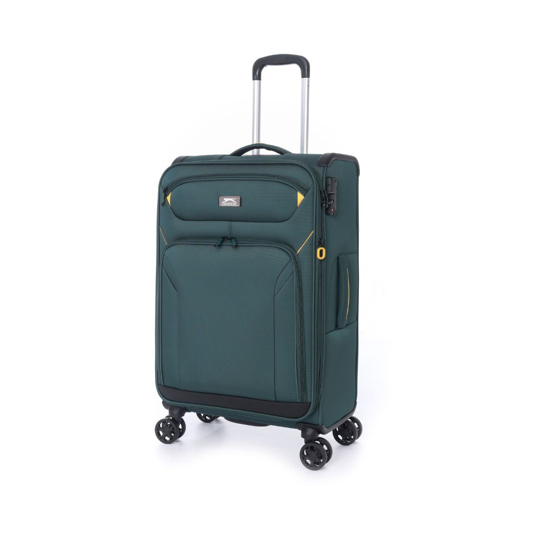מזוודת בד בינונית קלת משקל ואיכותית 25" מבית SLAZENGER דגם New York II