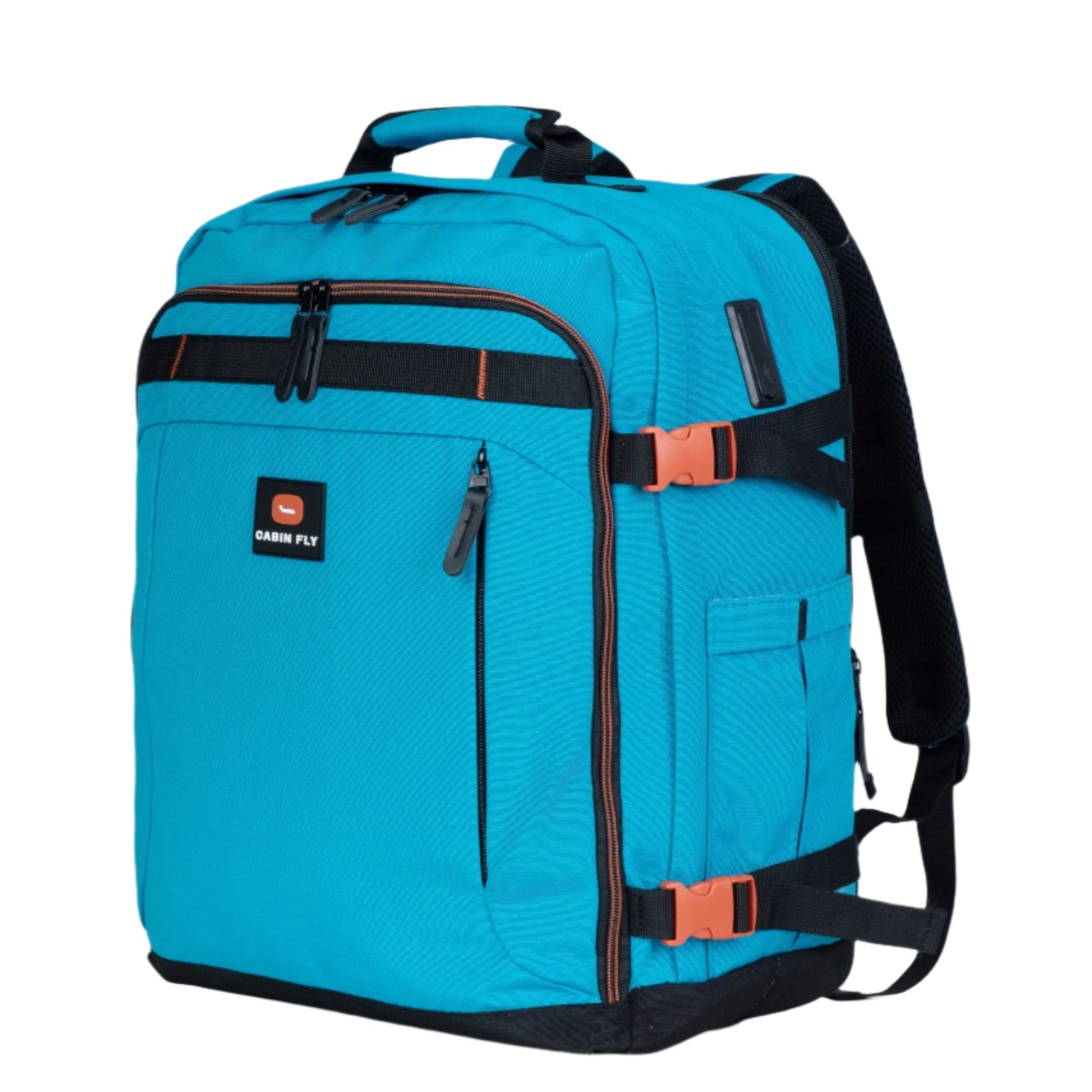 תיק עליה למטוס מתרחב מבית המותג ®CABIN FLY דגם SkyLite מידה M 40x30x20cm