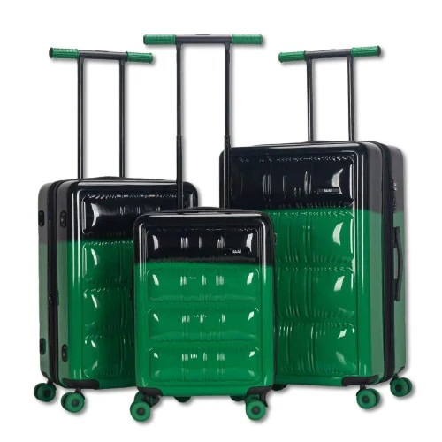 סט מזוודות מקוריות מתרחבות במהדורה מיוחדת מבית האופנה הבריטי Kate Hill London דגם Manchester