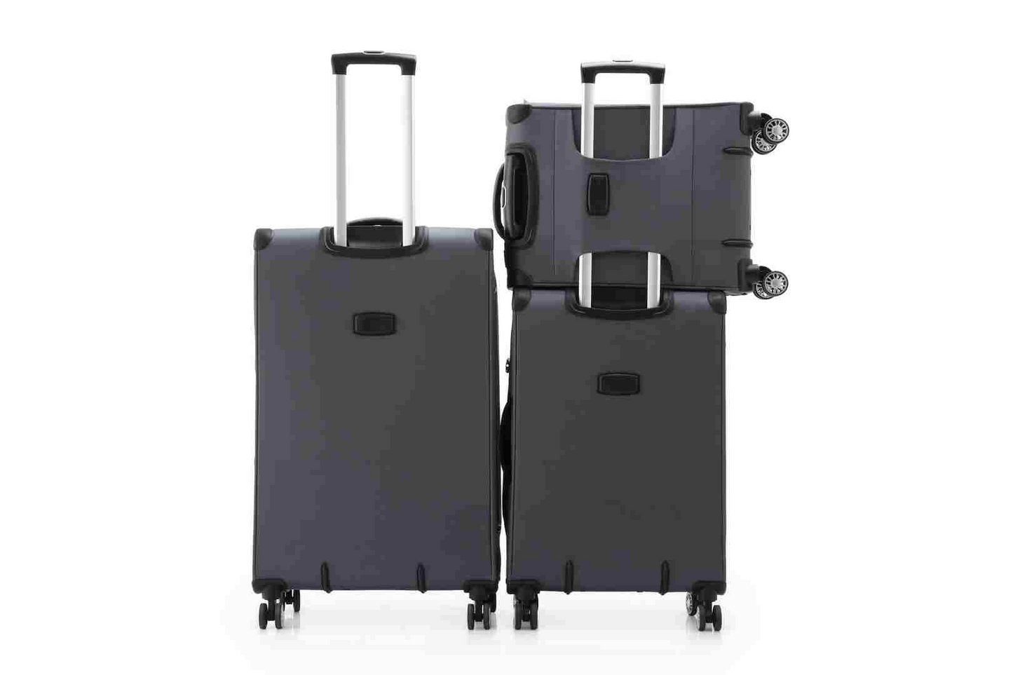 סט מזוודות יוקרה - סט 3 מזוודות עמידות מבד של המותג HIMALAYA דגם ANAPURNA