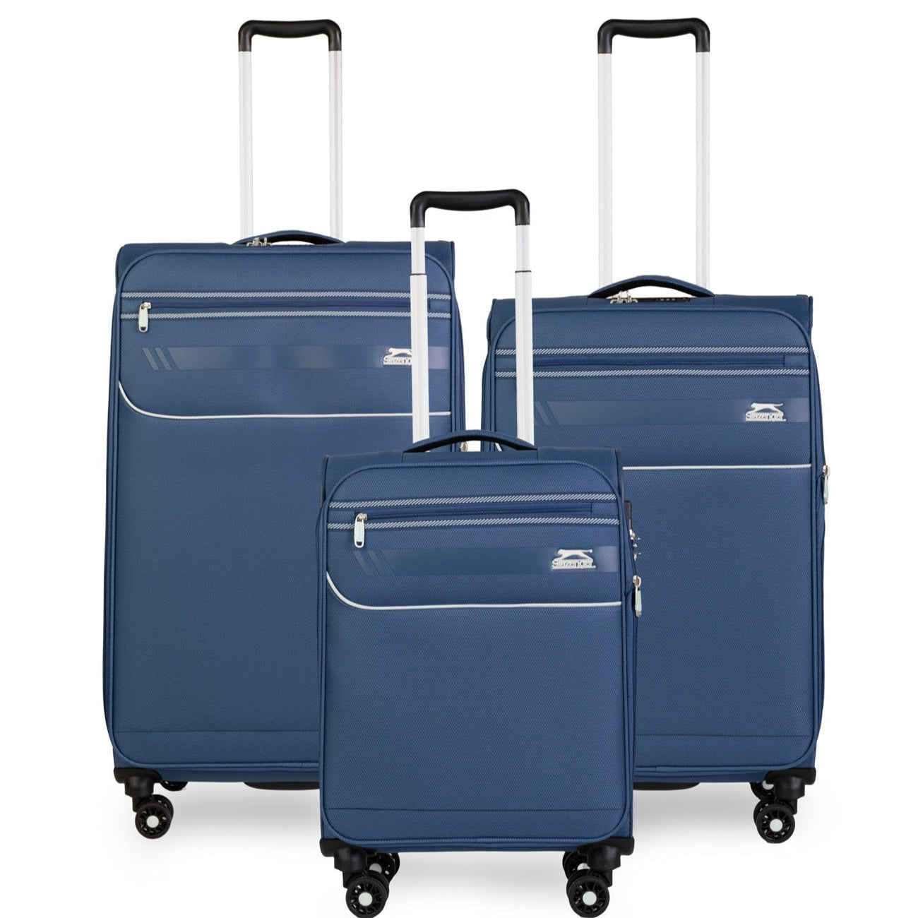 סט 3 מזוודות בד אולטרה־קלות מתרחבות B-Lite II מבית SLAZENGER