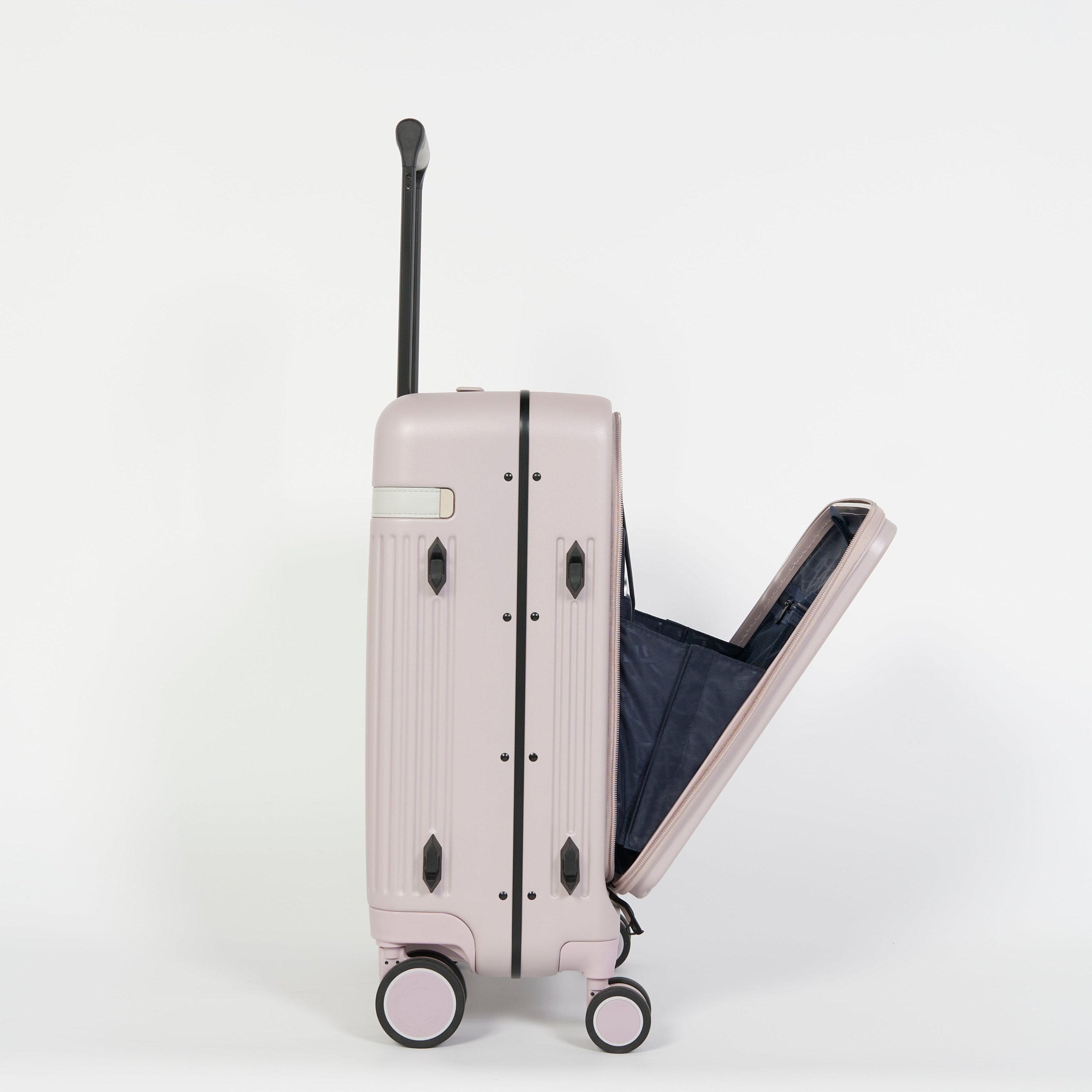 מזוודה יוקרתית קטנה 20" עליה למטוס מבית חברת VERAGE דגם WINDSOR FRONT POCKET המזוודה שמככבת במגזיני אופנה רבים