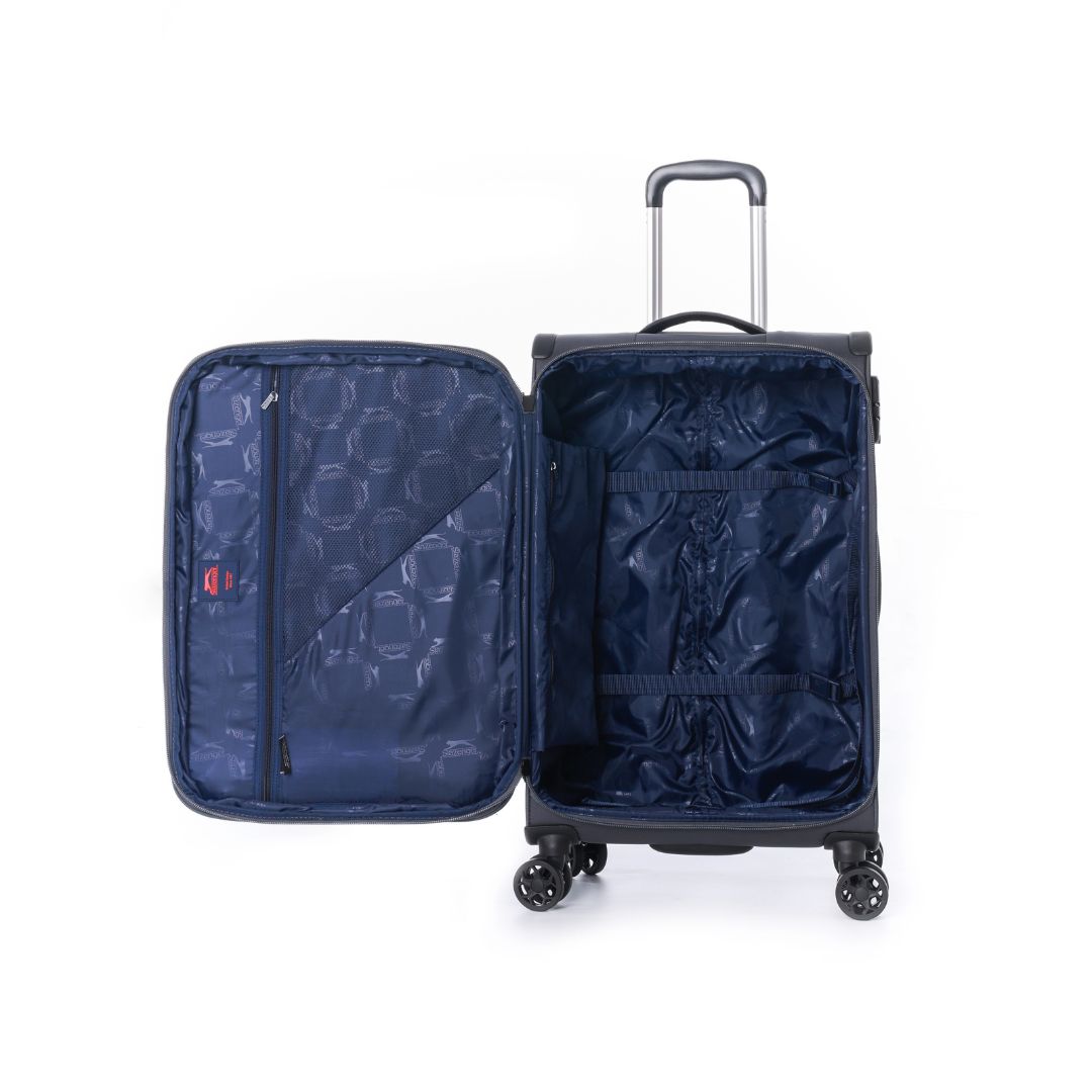 מזוודת בד בינונית קלת משקל ואיכותית 25" מבית SLAZENGER דגם New York II