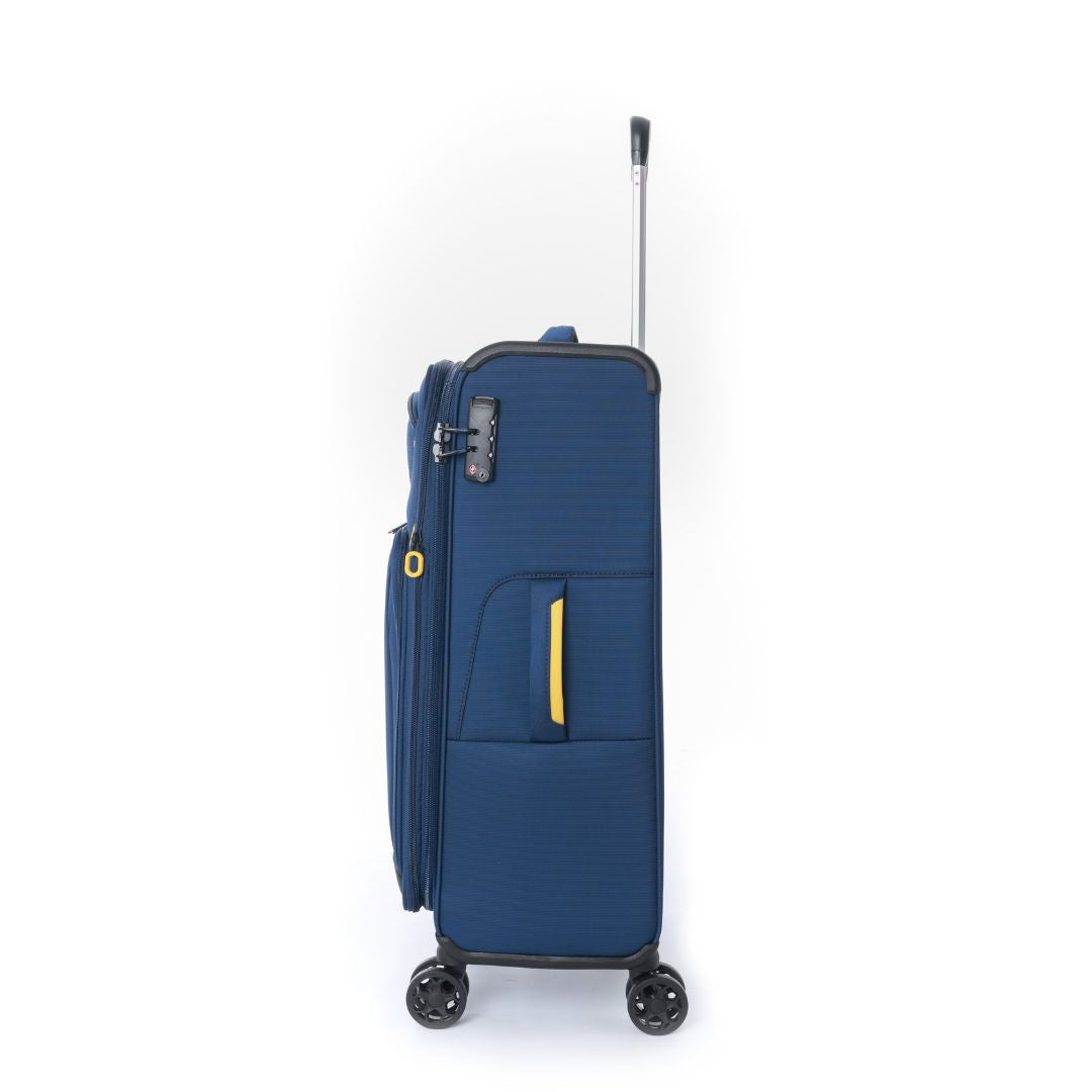 מזוודת בד בינונית קלת משקל ואיכותית 25" מבית SLAZENGER דגם New York II