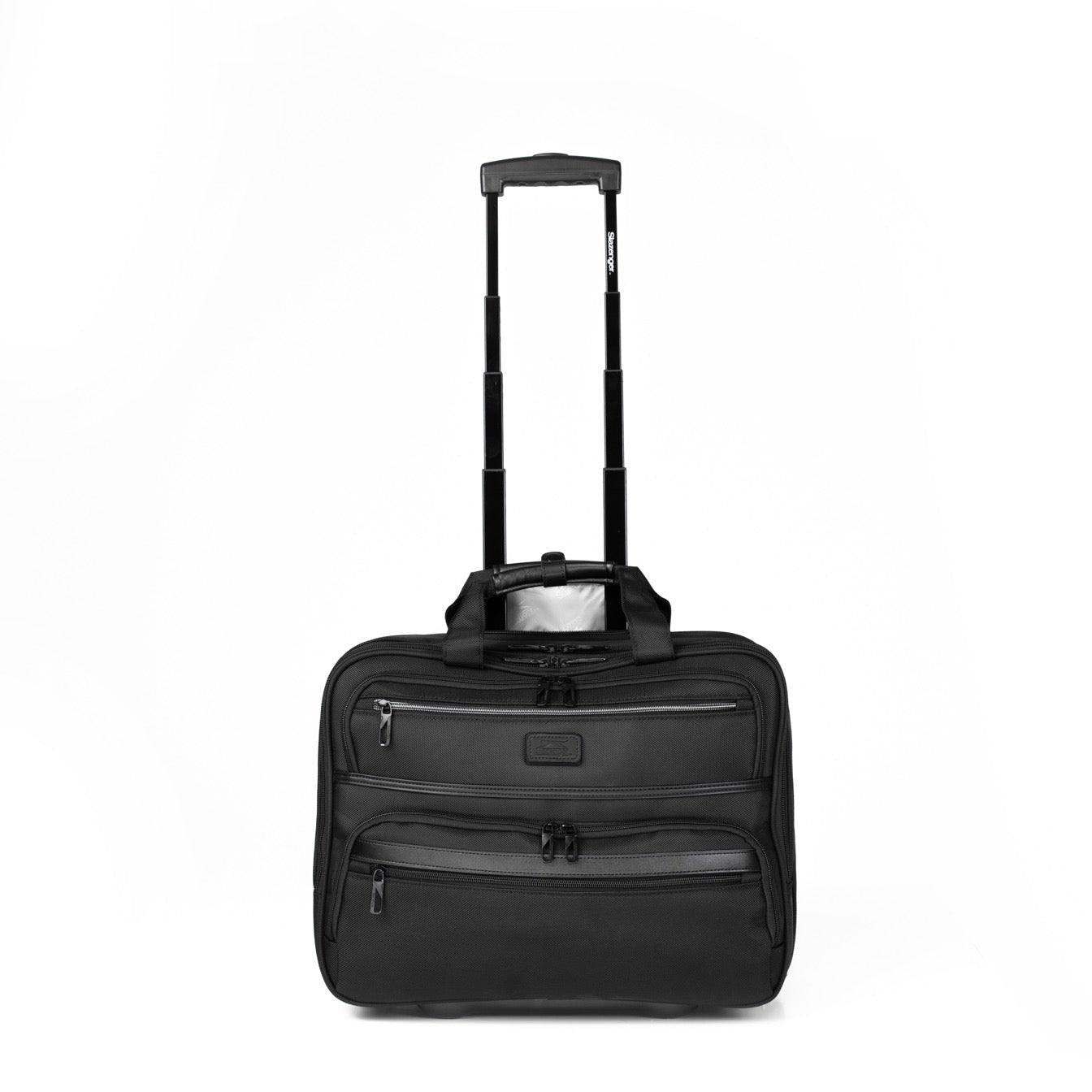 מזוודת טרולי עסקים 2 גלגלים עם תא לללפטופ LAPTOP CASE  מבית המותג SLAZENGER סדרת OXFORD