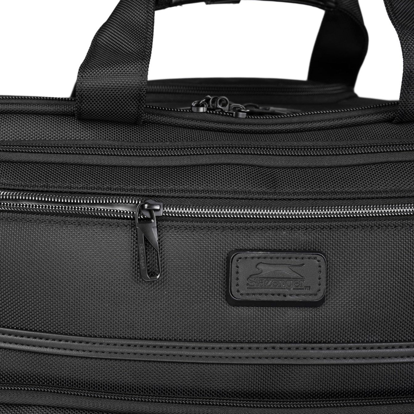 מזוודת טרולי עסקים 2 גלגלים עם תא לללפטופ LAPTOP CASE  מבית המותג SLAZENGER סדרת OXFORD