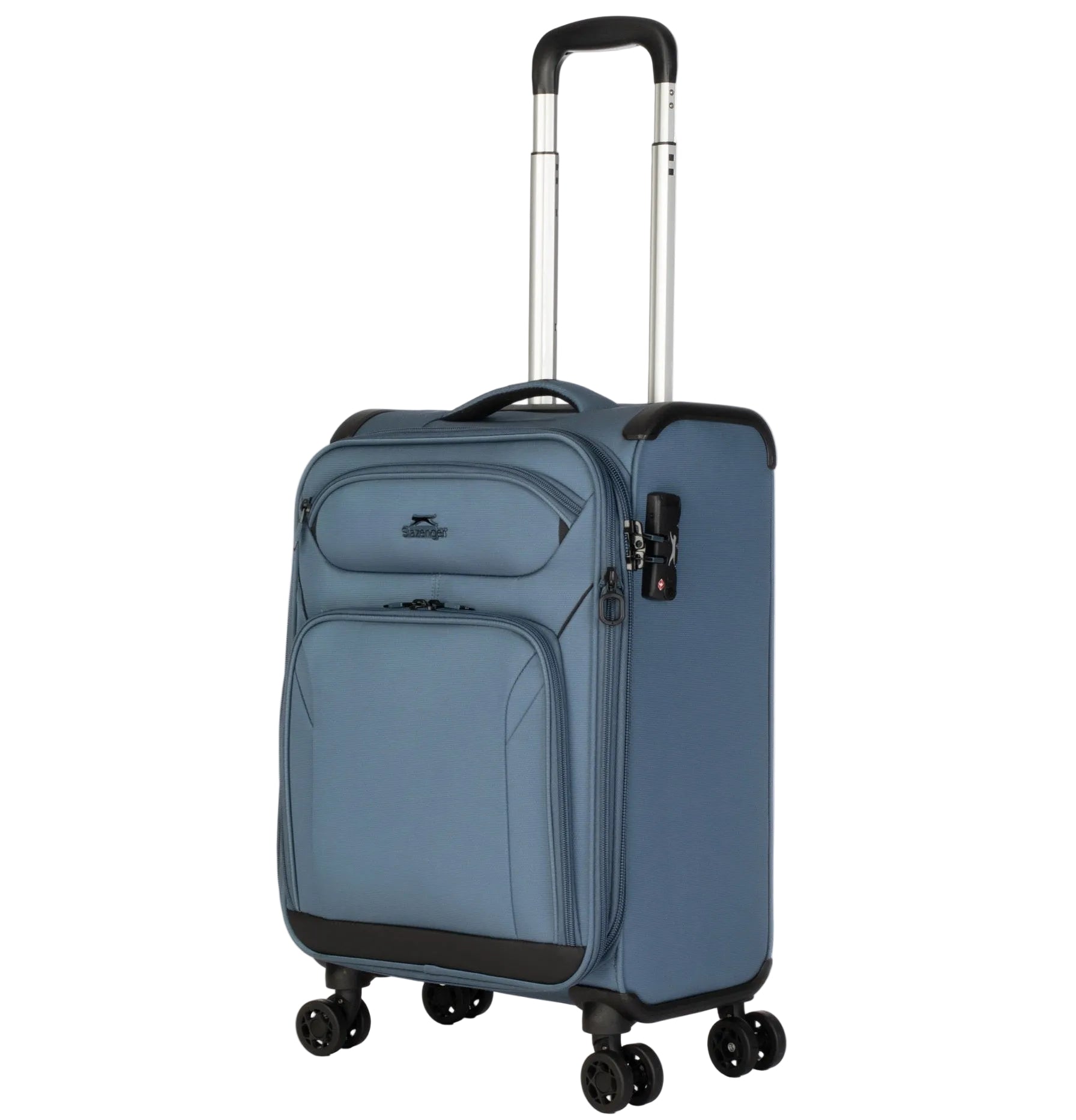 סט מזוודות בד פרמיום בגודל ענק 19"+25"+31" ,  של המותג SLAZENGER דגם New York II XL