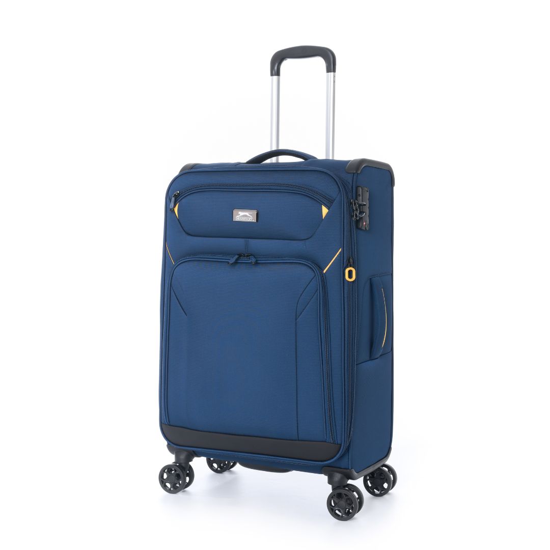 מזוודת בד בינונית קלת משקל ואיכותית 25" מבית SLAZENGER דגם New York II