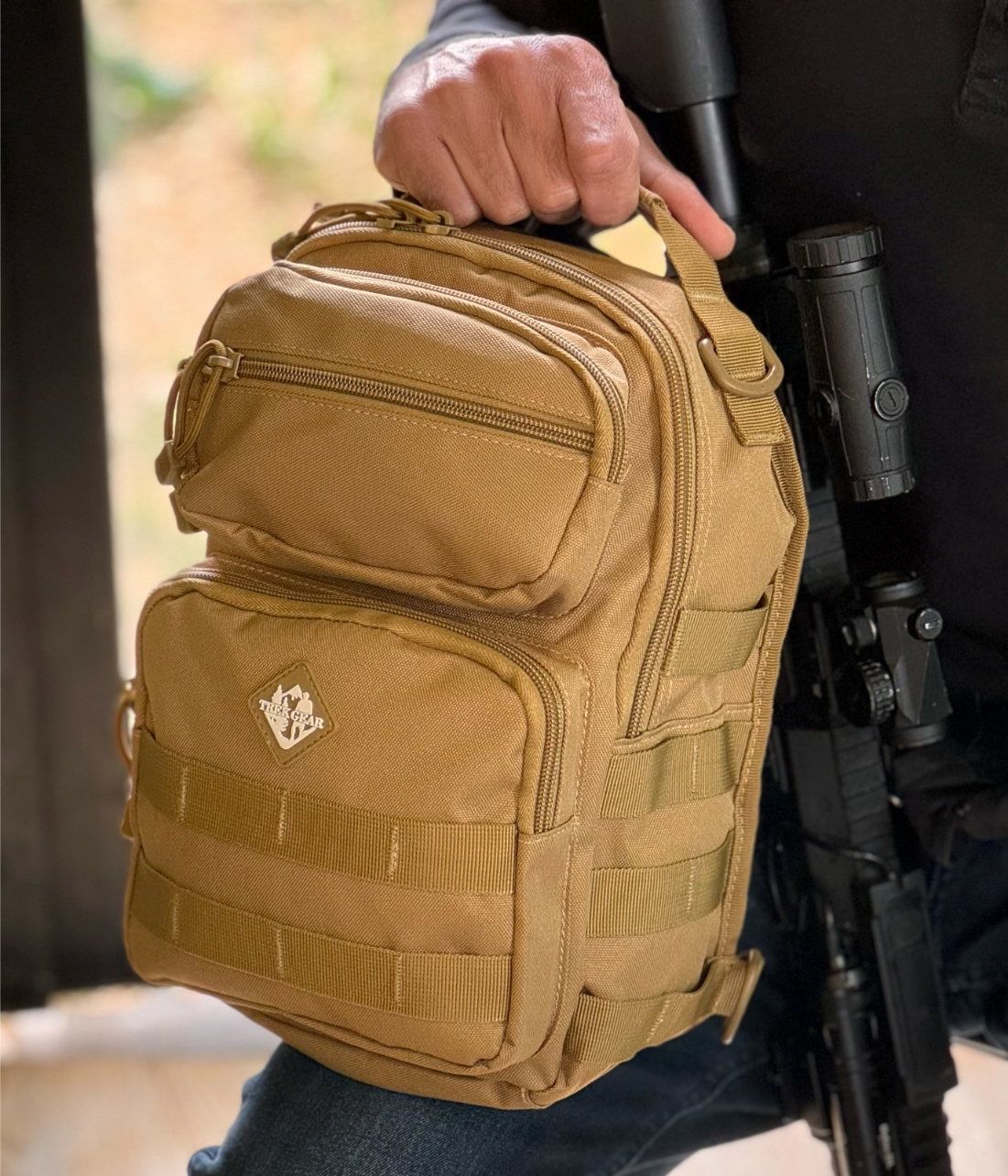 תיק טקטי מבית TREKGEAR דגם MULTI SACK COMPACT