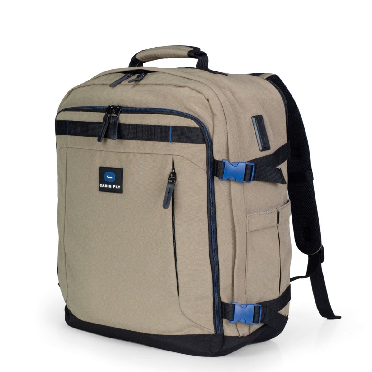 תיק עליה למטוס מתרחב מבית המותג ®CABIN FLY דגם SkyLite מידה M 40x30x20cm