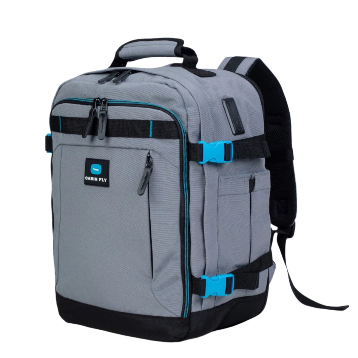 תיק עליה למטוס מתרחב מבית המותג ®CABIN FLY דגם SkyLite מידה M 40x30x20cm