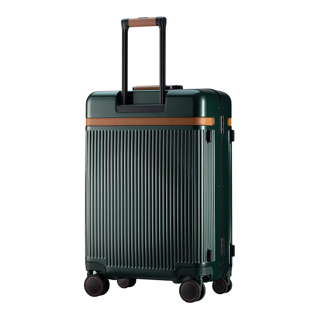 מזוודה בינונית קשיחה ויוקרתית 25" מבית המותג VERAGE דגם WINDSOR המזוודה שמככבת במגזיני אופנה רבים