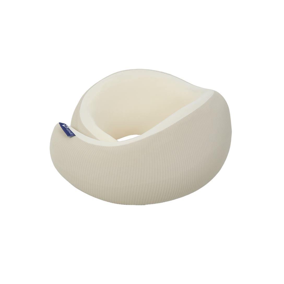 כרית תמיכה ארגונומית לצוואר לטיסה דגם Comfy Neck Guard מבית מותג היוקרה VERAGE