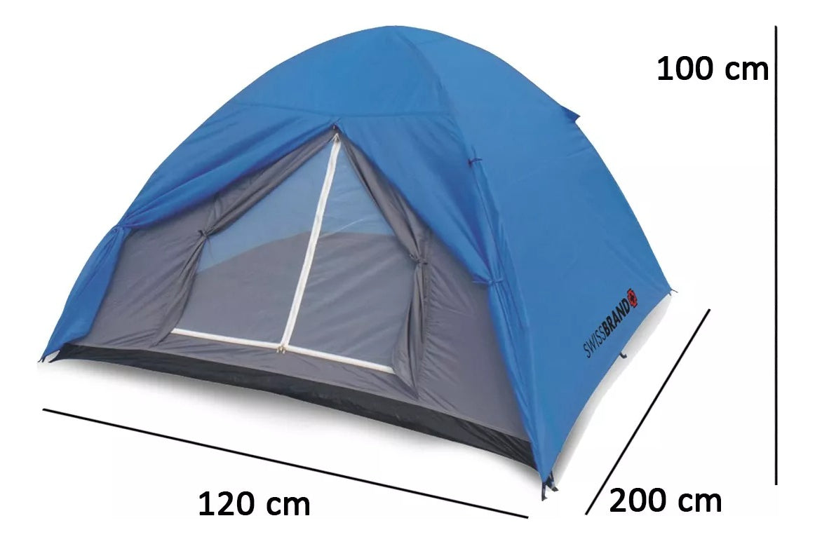 אוהל קמפינג 2 אנשים - 2 עונות מבית SWISSBRAND  דגם CLASSIC TENT