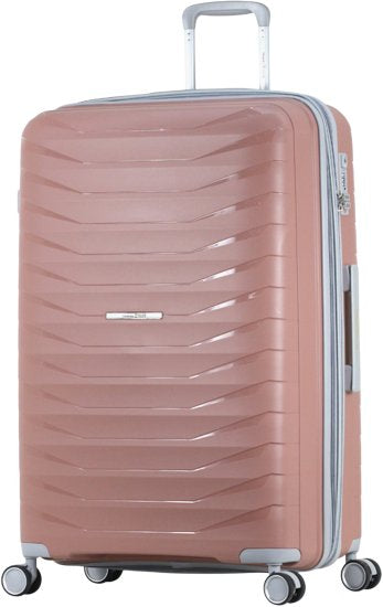 סט 3 מזוודות קשיחות מתרחבות מבית TRAVEL CLUB במידות 20” / 25” / 29”