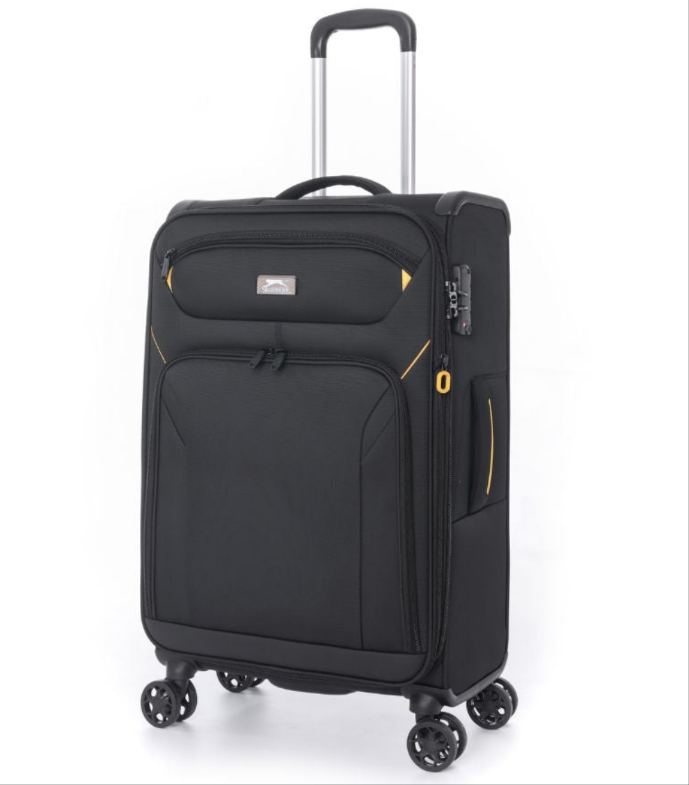 מזוודת בד בינונית קלת משקל ואיכותית 25" מבית SLAZENGER דגם New York II
