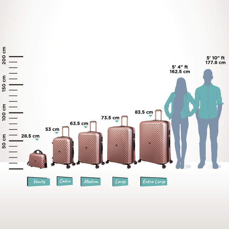 סט מזוודות it Luggage דגם Glitzy