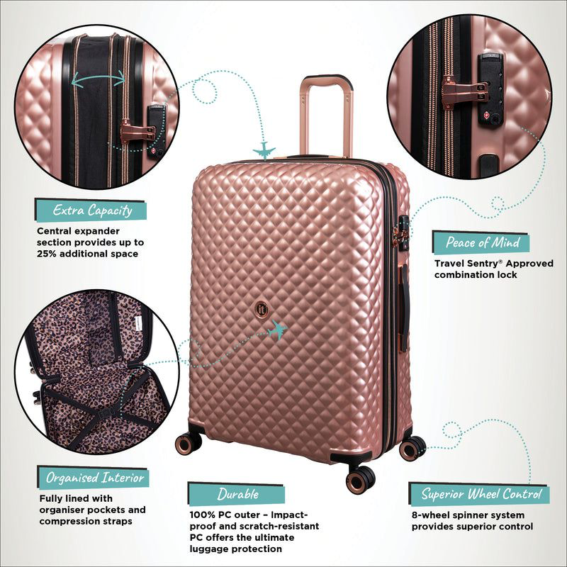 סט מזוודות it Luggage דגם Glitzy