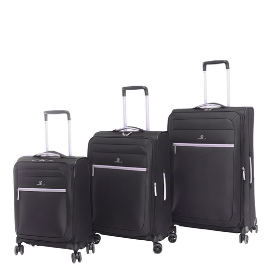 סט 3 מזוודות קלות משקל Tesla Sacramento