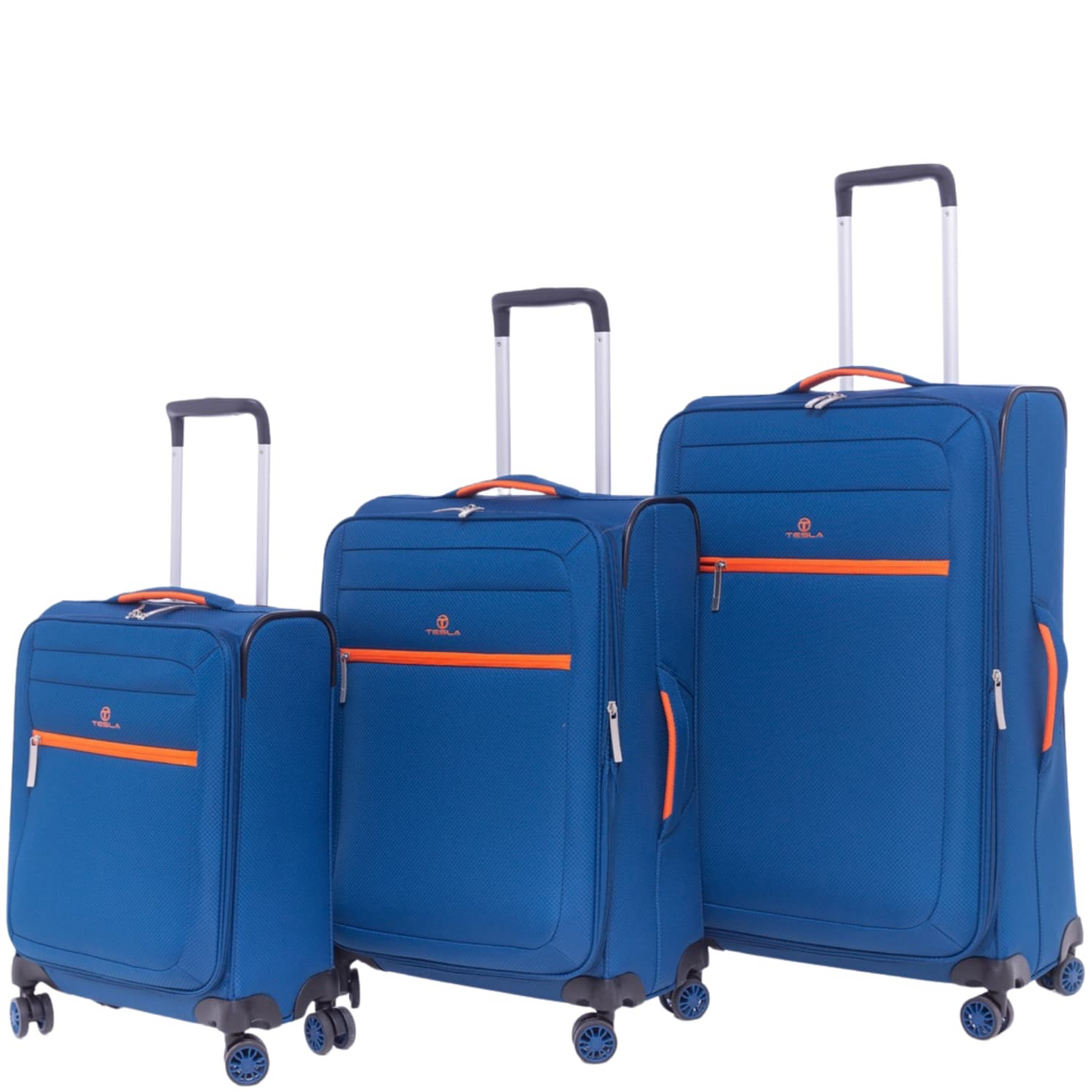 סט 3 מזוודות קלות משקל Tesla Sacramento