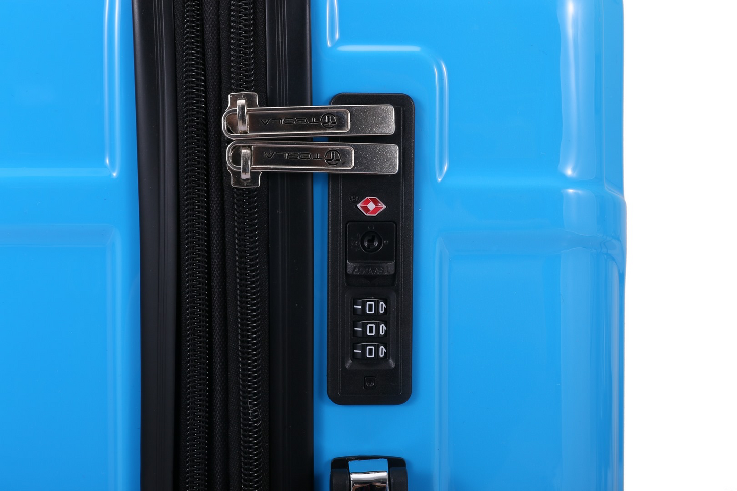 סט 3 מזוודות Tesla California | עמידות נגד שבר