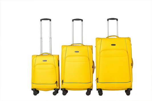 סט 3 מזוודות בד Tesla San Diego