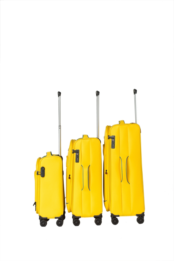 סט 3 מזוודות בד Tesla San Diego