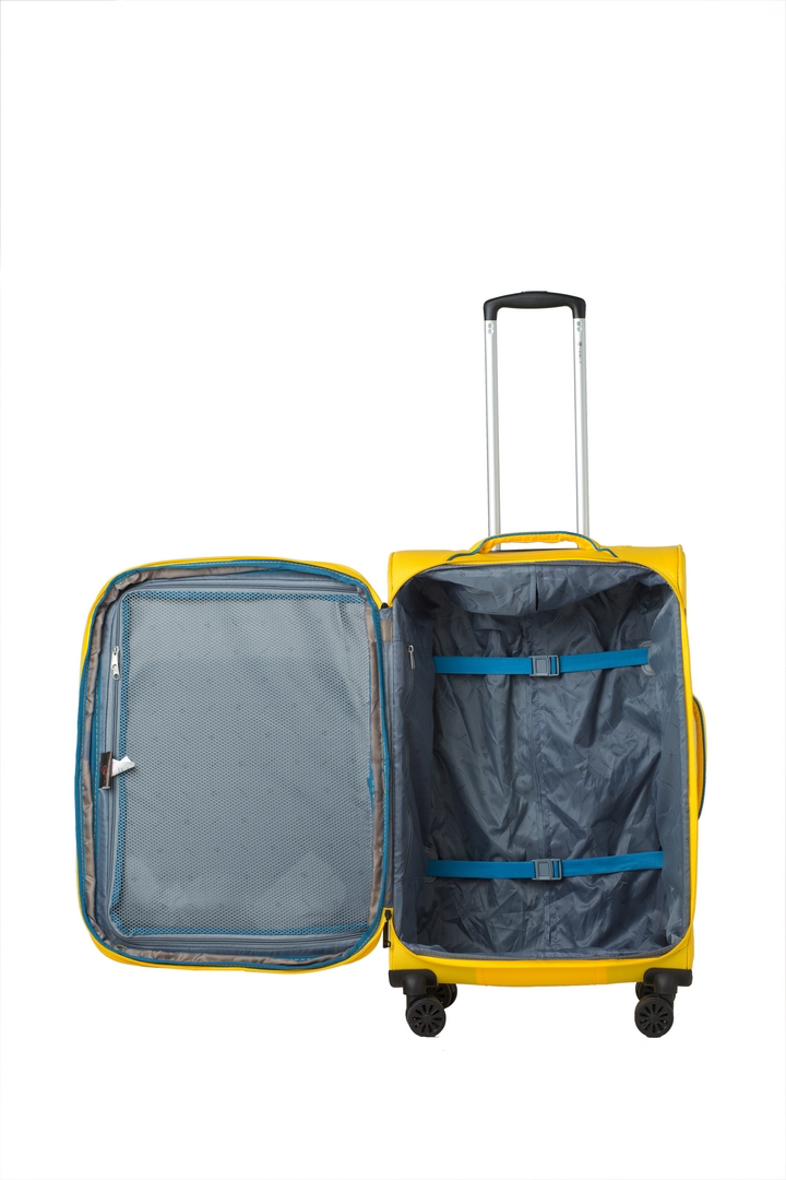 סט 3 מזוודות בד Tesla San Diego