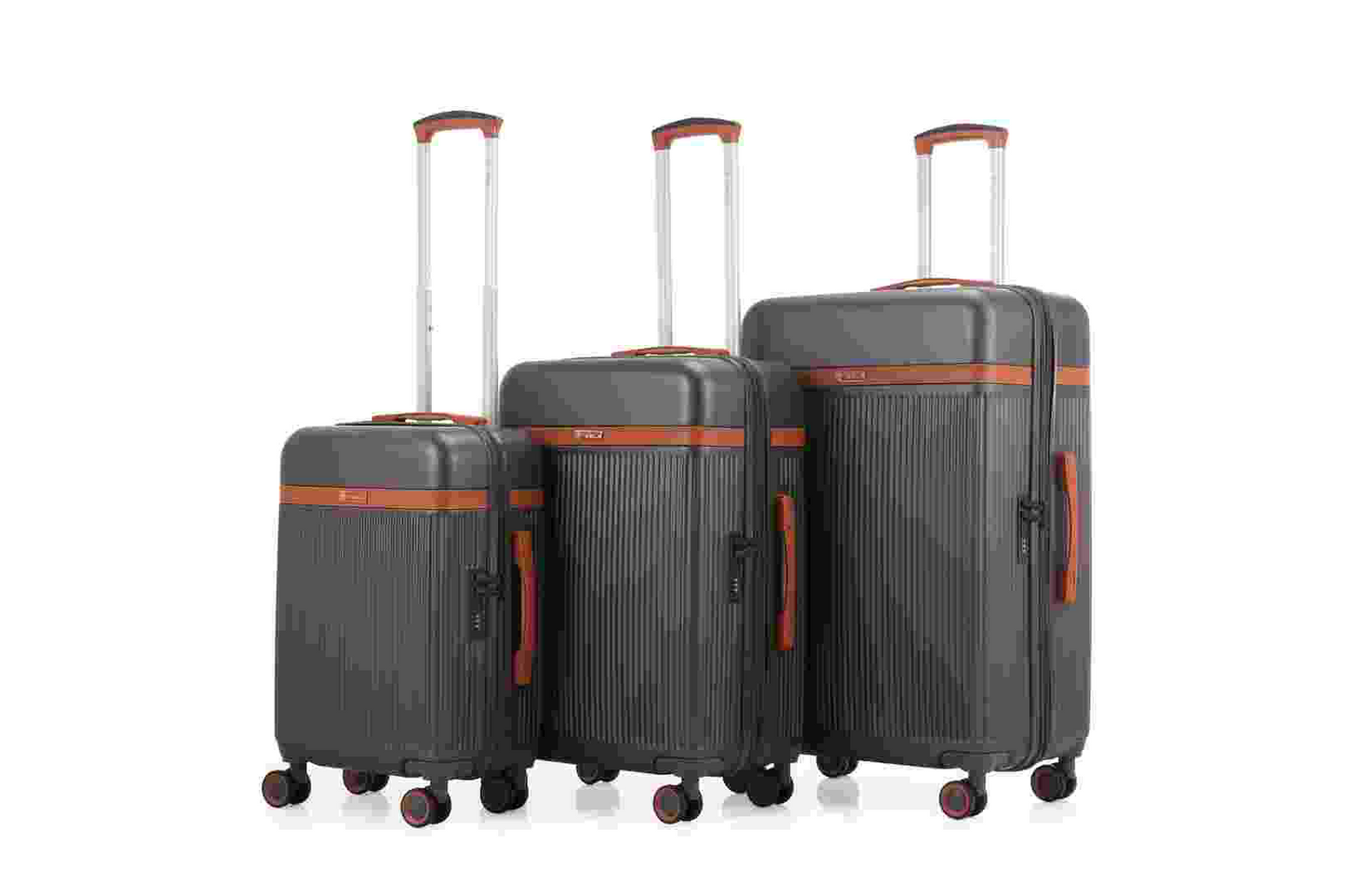 TESLA LOS ANGELS סט 3 מזוודות