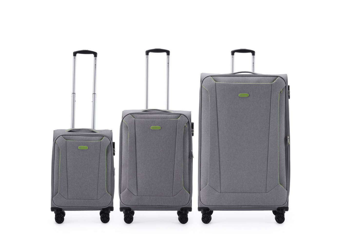 סט 3 מזוודות בד TESLA SAN FRANCISCO