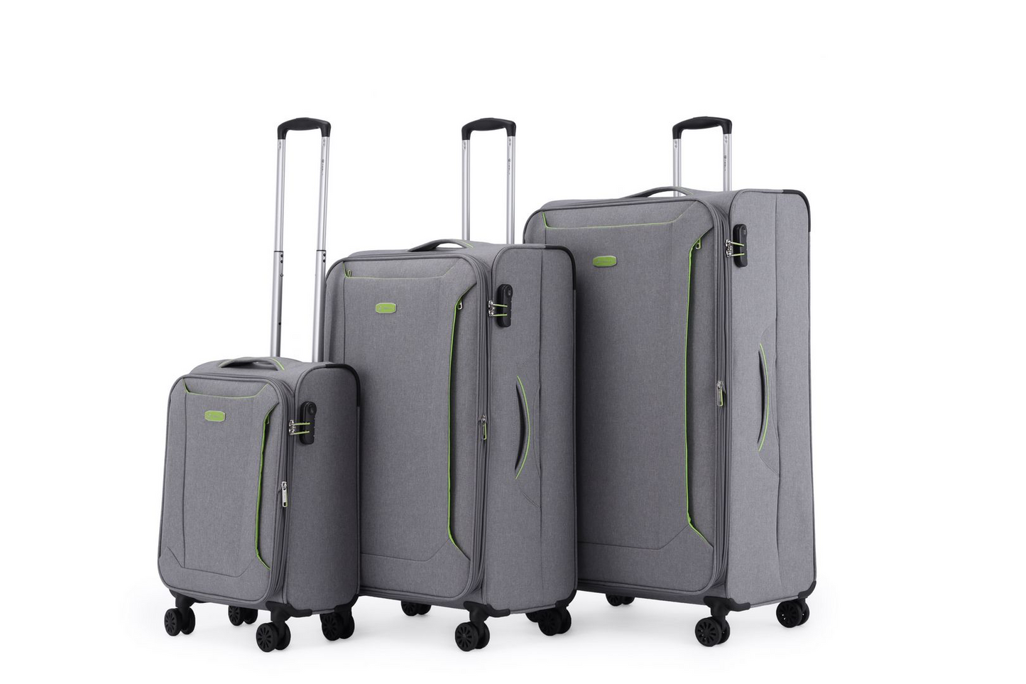 סט 3 מזוודות בד TESLA SAN FRANCISCO