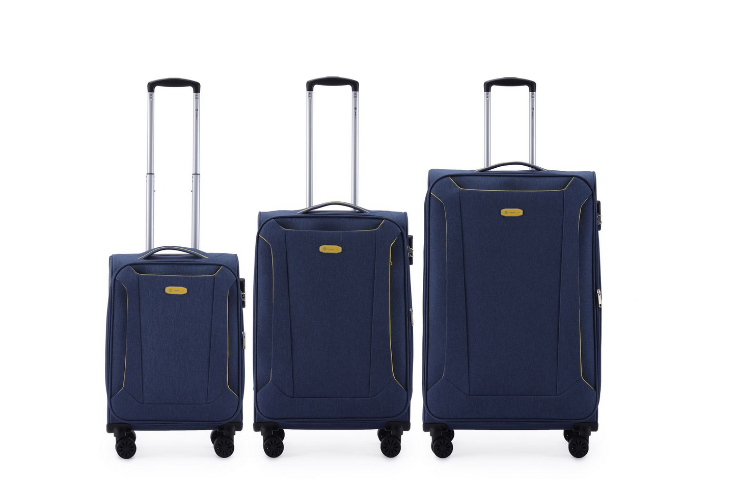 סט 3 מזוודות בד TESLA SAN FRANCISCO