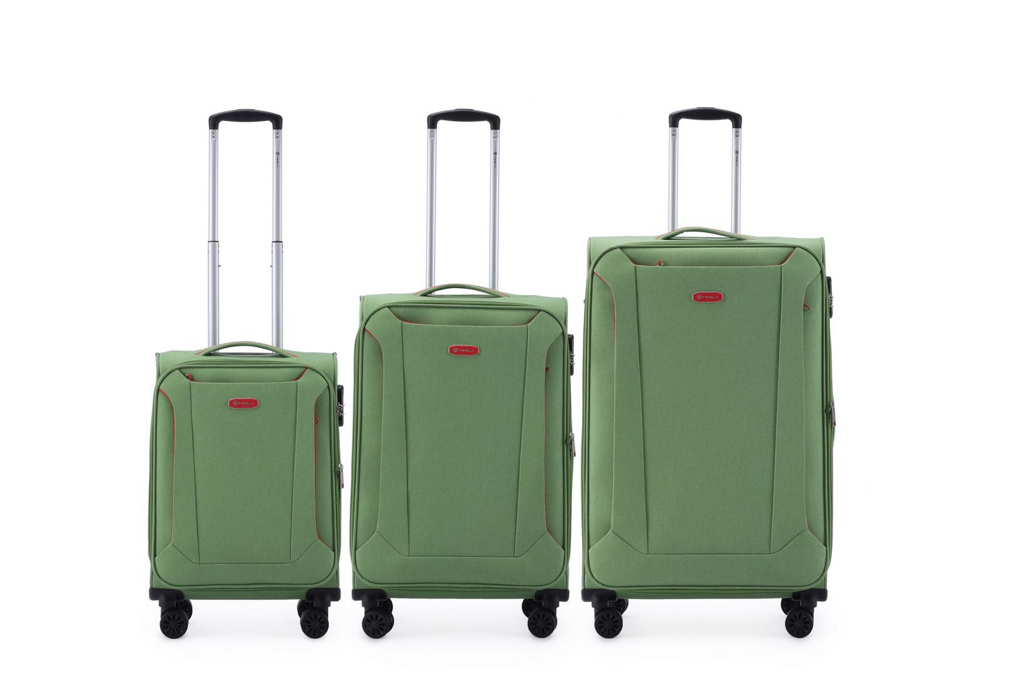 סט 3 מזוודות בד TESLA SAN FRANCISCO