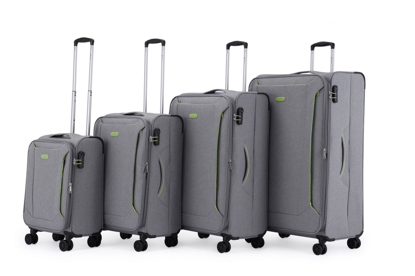 סט 4 מזוודות בד TESLA SAN FRANCISCO