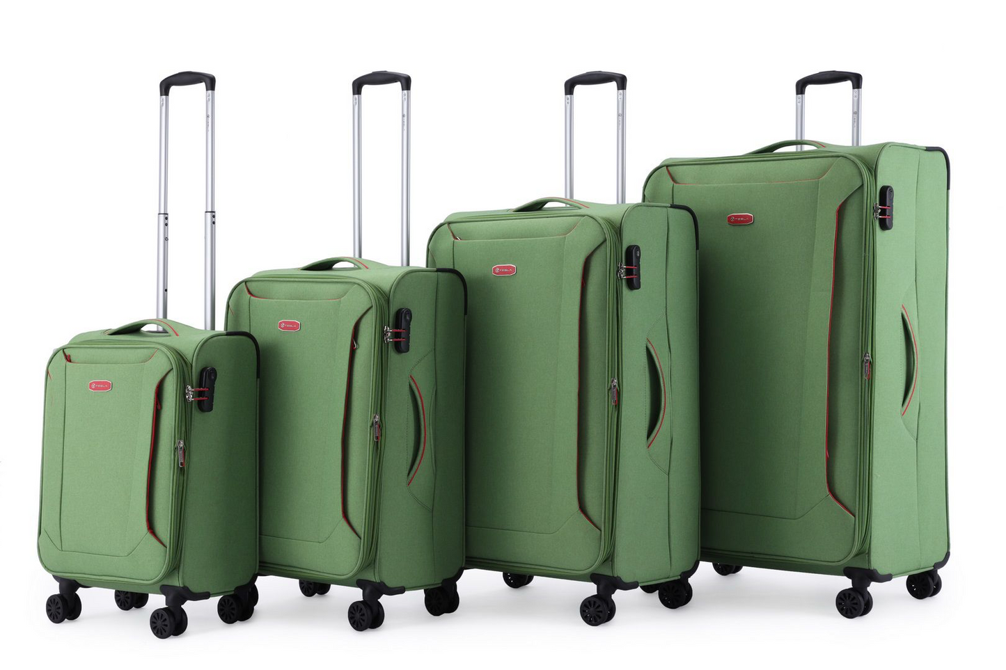 סט 4 מזוודות בד TESLA SAN FRANCISCO