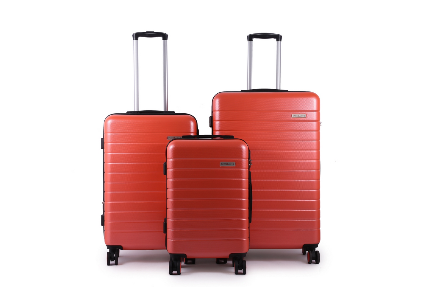 סט 3 מזוודות סוויס SWISS ALPINE 2.0