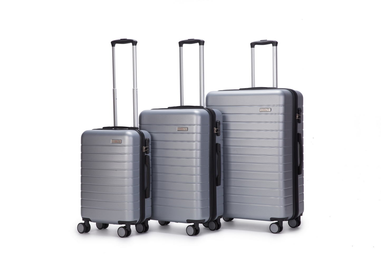 סט 3 מזוודות סוויס SWISS ALPINE 2.0