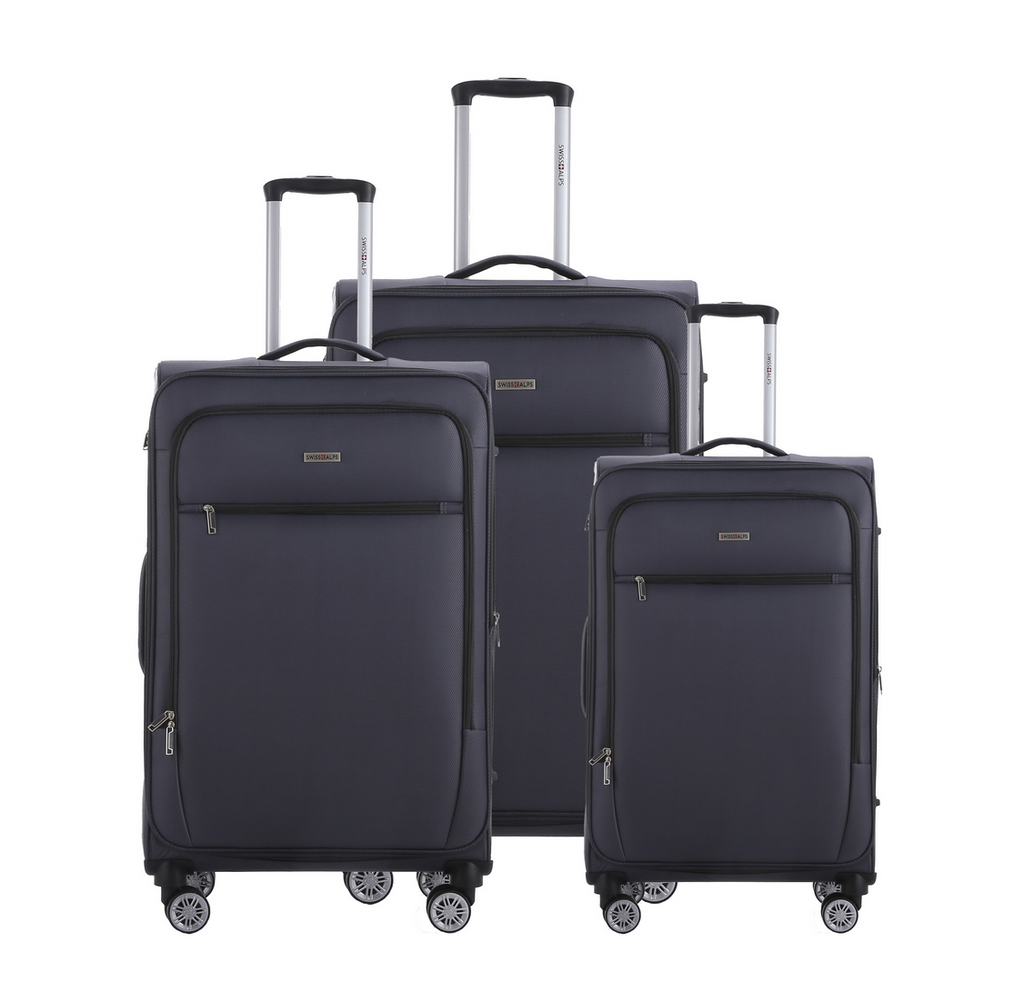 סט 3 מזוודות סוויס Swiss Alps 6.0 soft