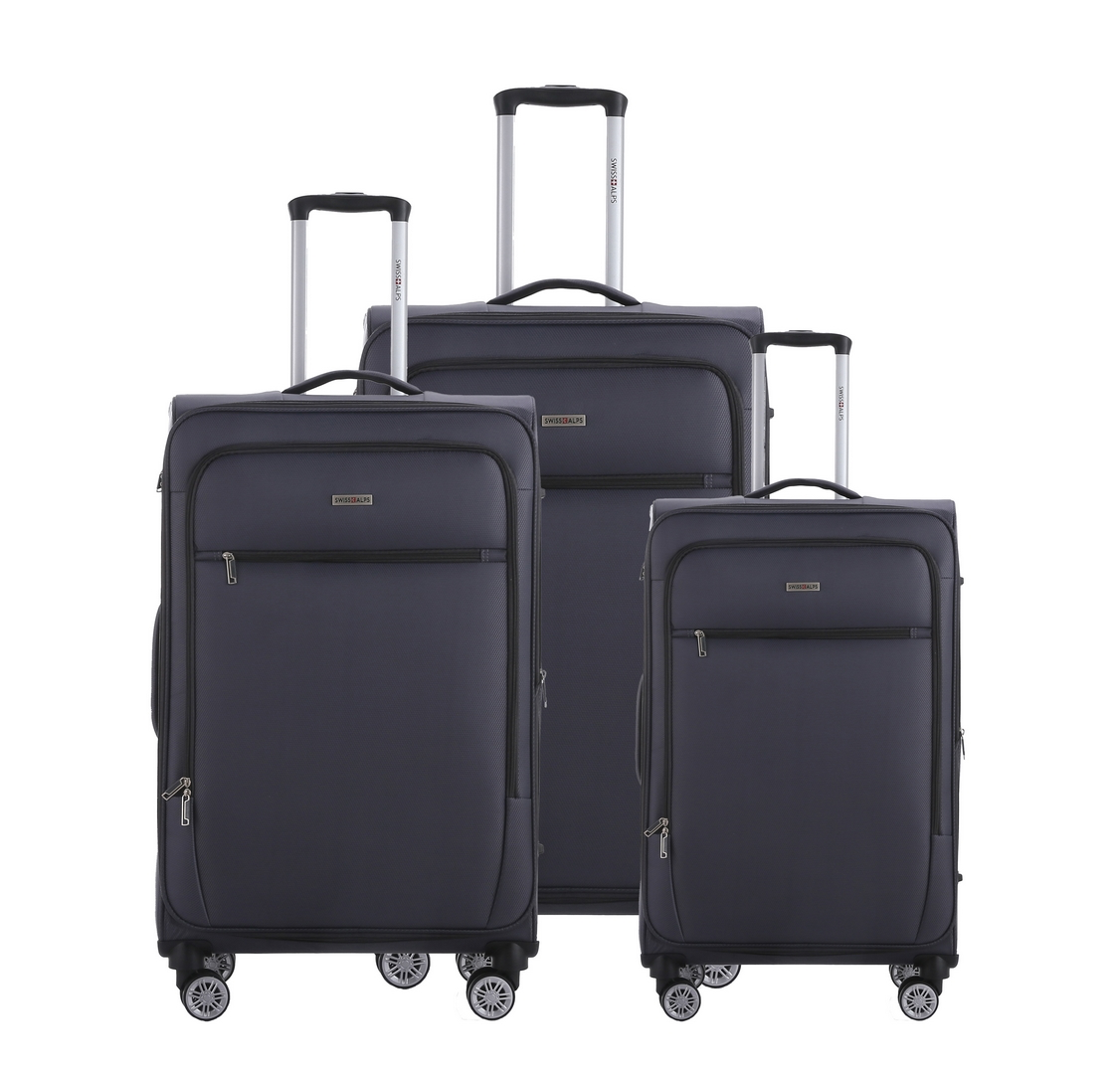 סט 3 מזוודות סוויס Swiss Alps 6.0 soft