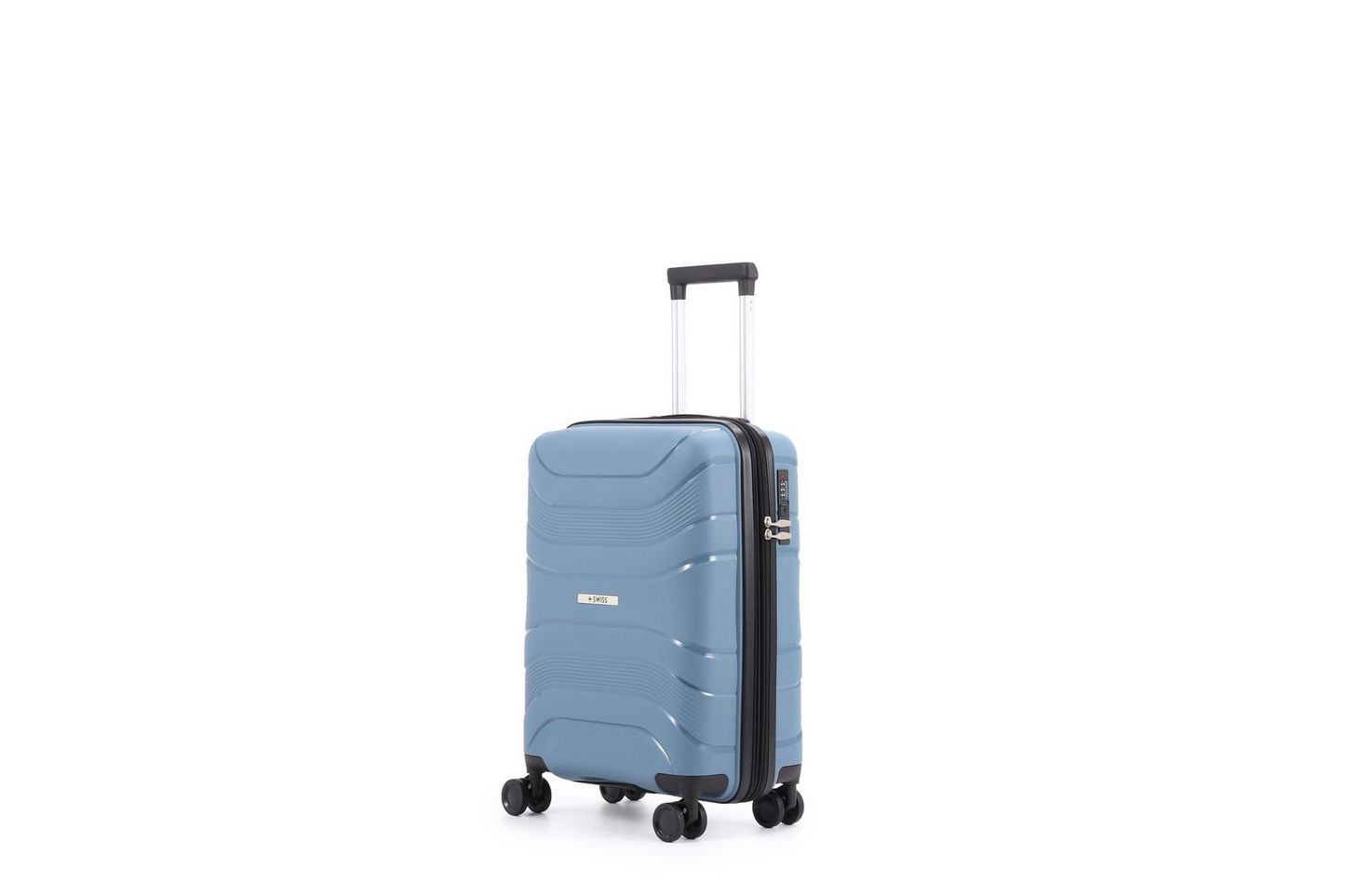 מזוודות סוויס טרולי עליה מטוס SWISS PP