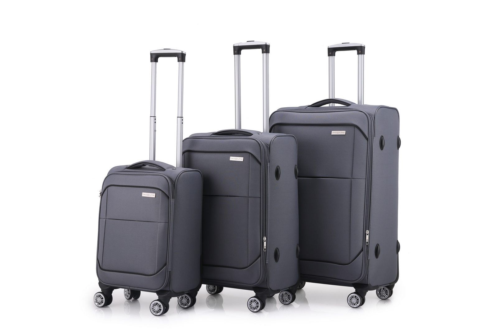 סט 3 מזוודות סוויס Swiss Alpine 2.0 soft