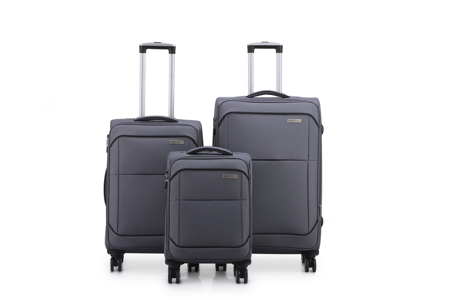 סט 3 מזוודות סוויס Swiss Alpine 2.0 soft